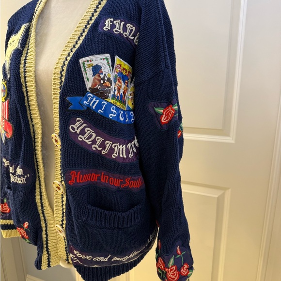 NO! The Jeans Revolt Cardigan Sweater - Picture 4 of 10